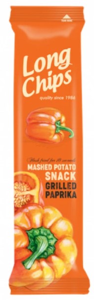 chi tiết LONGCHIPS Bramborový Snack 75g Grilovaná Paprika