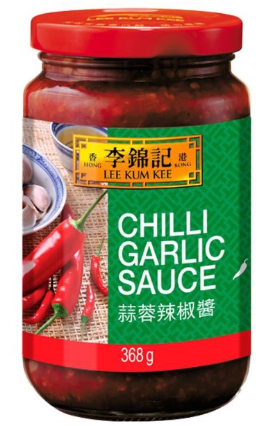 chi tiết LKK Chilli Omáčka Česneková 368g