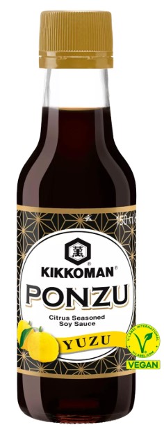 chi tiết KIKKOMAN Ponzu Citrusová Sójová Omáčka Yuzu 150ml