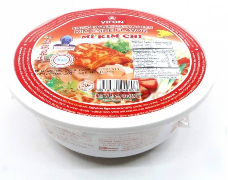 chi tiết VIFON Inst. Nudle Kim Chi 85 gr