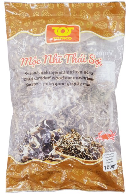 chi tiết TOTACO Sušené Nakrájené Jidášovo Ucho 100gr