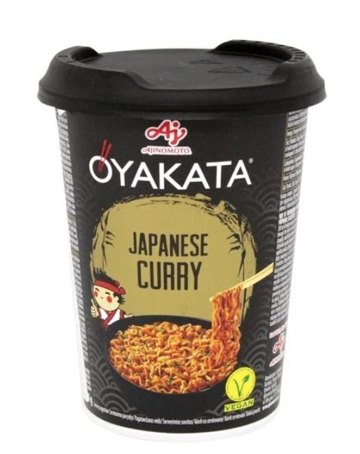 chi tiết OYAKATA Instantní Ramen Nudle S Příchutí Japanese Curry (Kelímek) 62,5g