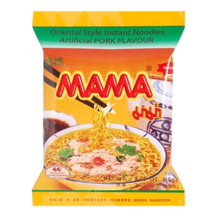 chi tiết MAMA instantní nudle vepřové 60g