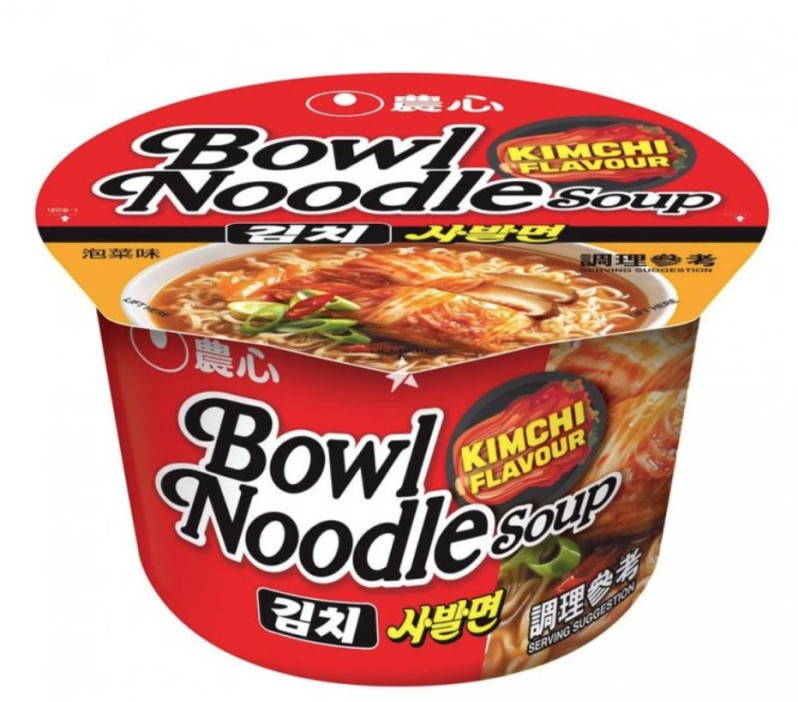 chi tiết NONGSHIM Nudle Kimchi Bowl 100g