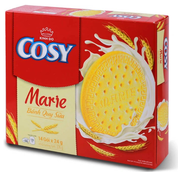 chi tiết KINH DO COSY MARIE Mléčné sušenky 336g