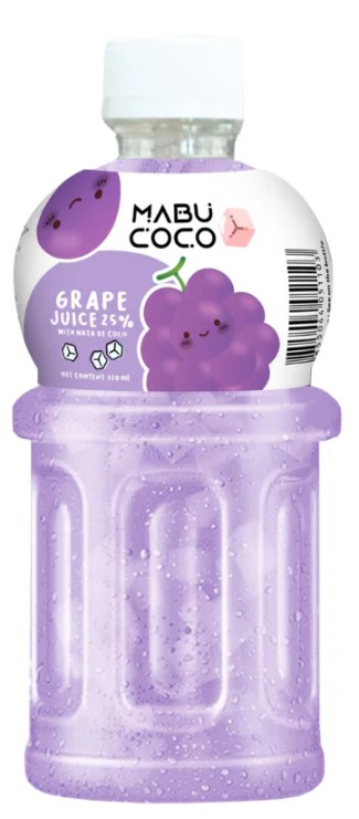 chi tiết MABU COCO Hroznový Nápoj S Želé 320ml