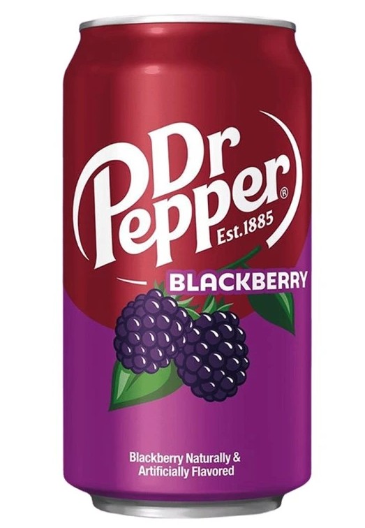 chi tiết Dr. Pepper Blackberry 355ml USA