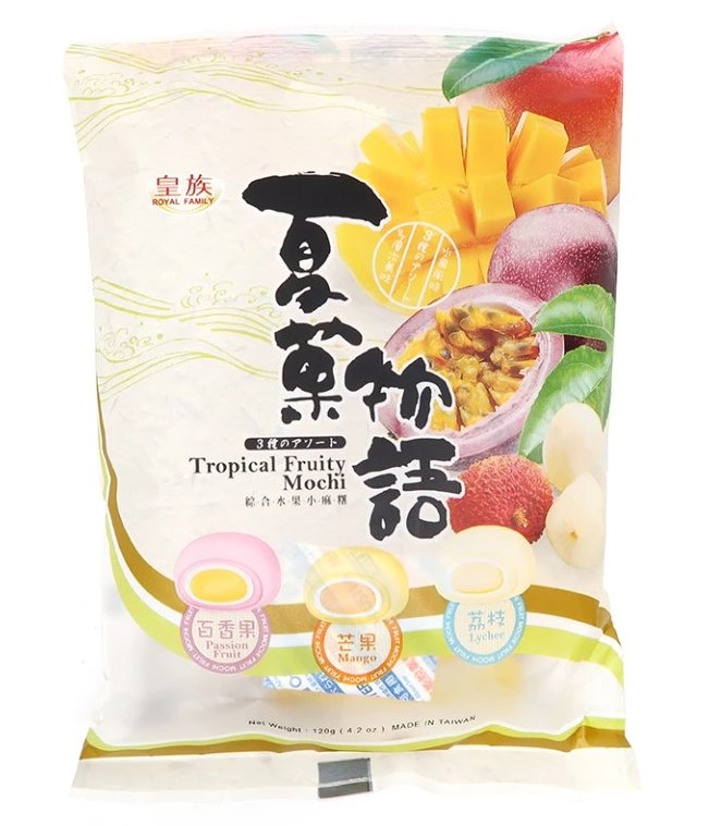 chi tiết ROYAL FAMILY Mochi Mix Tropické 120g