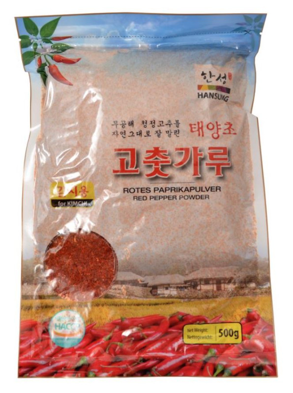 chi tiết Hansung Chilli Prášek Korejský Chilli Prášek Na Kimchi 500g