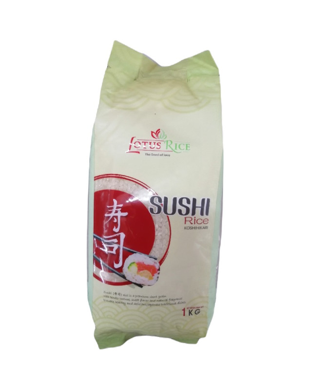 chi tiết LOTUS Sushi Rýže 1kg