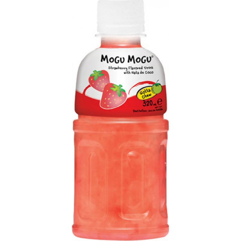 chi tiết MOGU MOGU Nápoj S Želé S Příchutí Jahody 320ml