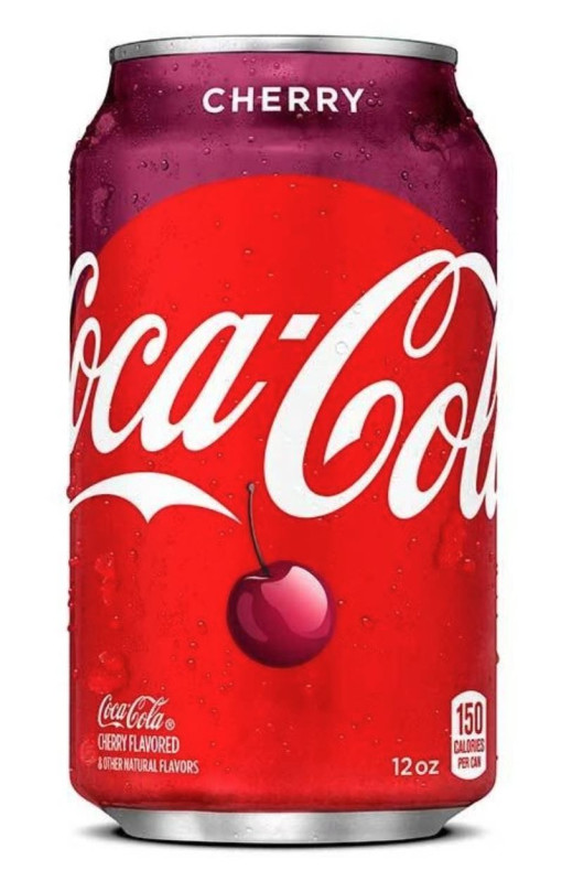 chi tiết COCA COLA 355ml Cherry USA