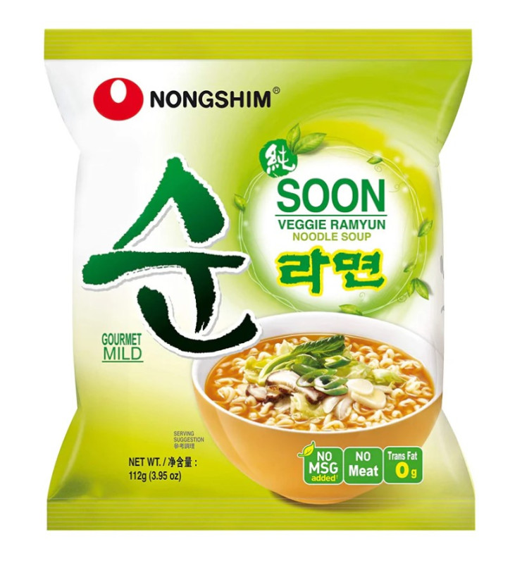 chi tiết NONGSHIM Soon Instantní Nudle Zeleninová 112g