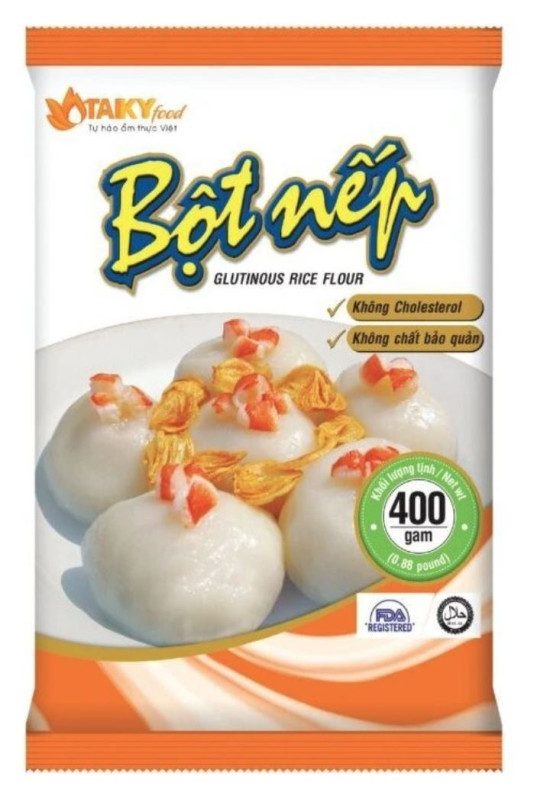 chi tiết TAIKY Rýžová Mouka 400g