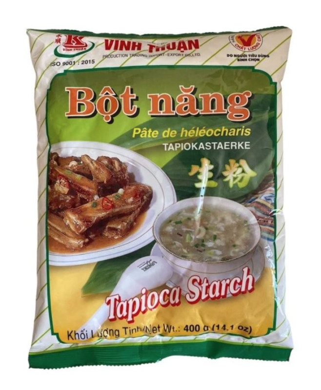 chi tiết VINH THUAN Tapiokový Škrob 400g