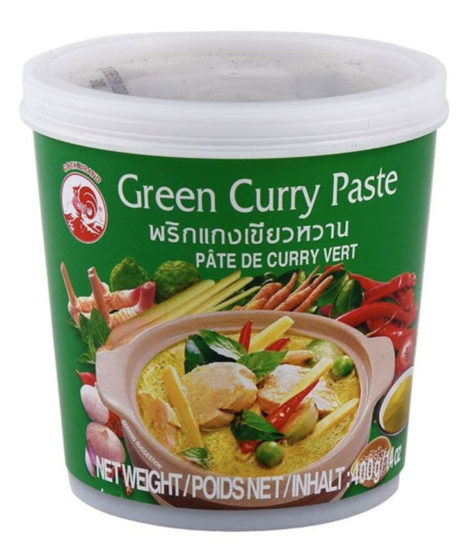 chi tiết COCK Kari Pasta Zelená 400g