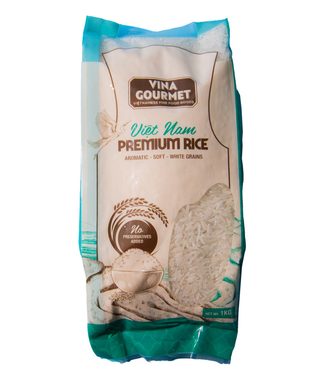 chi tiết VINA GOURMET Vietnam Premium Rýže (VN) 1kg