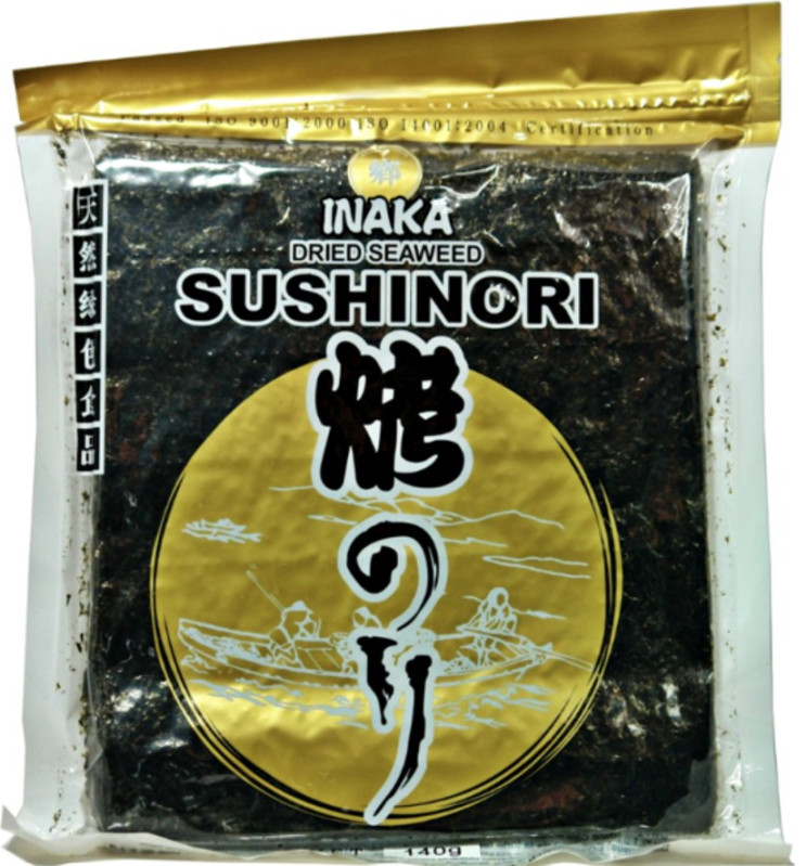 chi tiết INAKA GOLD Mořské Řasy Nori (50 listů) 140g