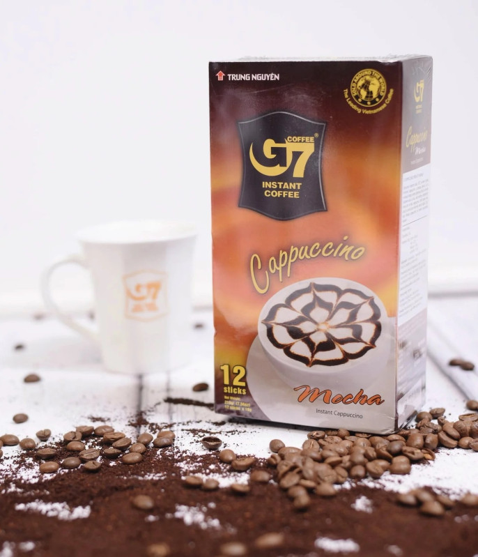 chi tiết TRUNG NGUYEN Capuccino Mocha (12 tyčinek) 216g