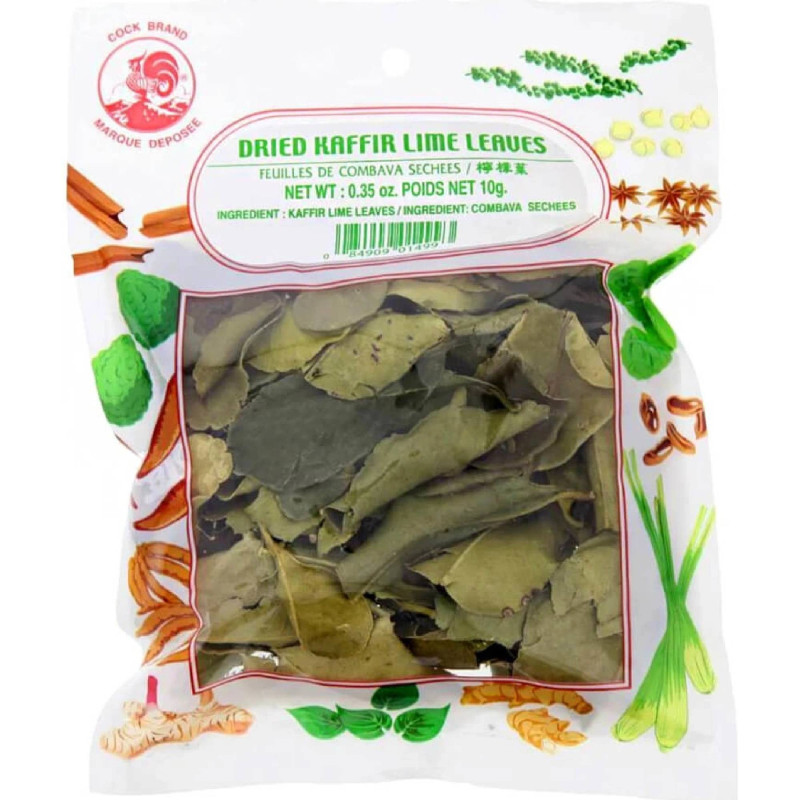chi tiết COCK Kaffir Sušené Limetkové Listy 10g