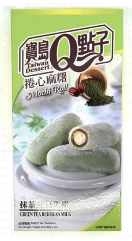 chi tiết Q MOCHI Rýžové Rolky - Matcha 150g