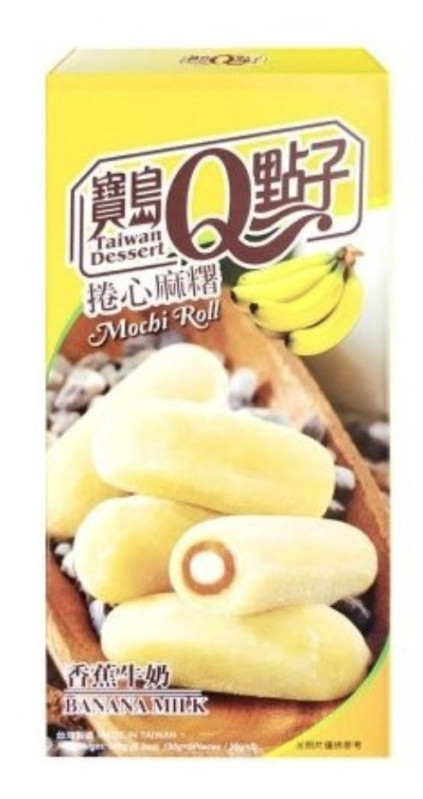 chi tiết Q MOCHI Rýžové Rolky - Banán 150g