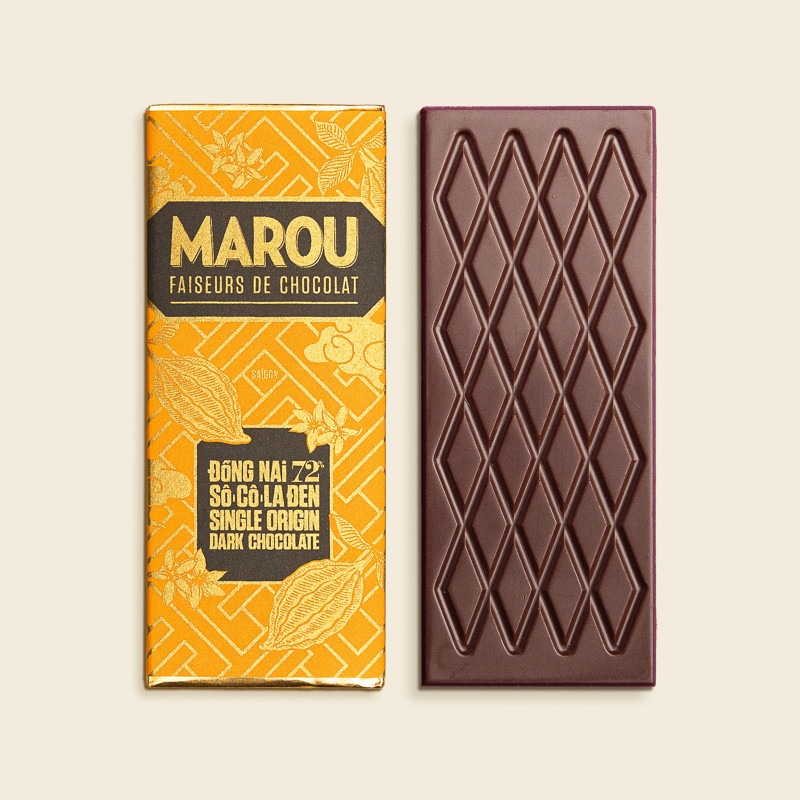 chi tiết MAROU Minni Čokoládová Tyčinka DONG NAI 72% 24g